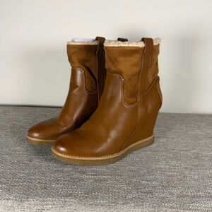 Revel Parker Leather Ankle Boots